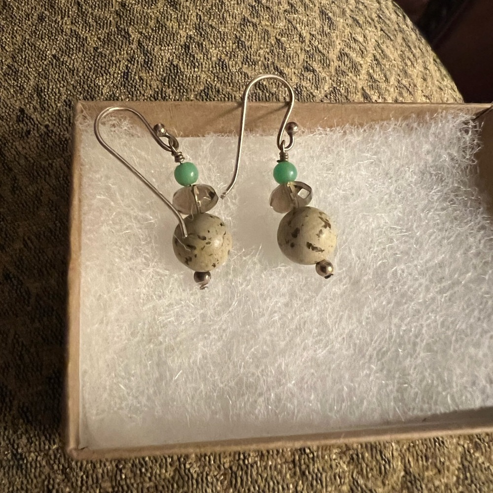 Barse Sterling Silver semi-precious earrings